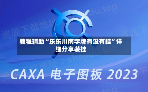 教程辅助“乐乐川南字牌有没有挂”详细分享装挂-第3张图片