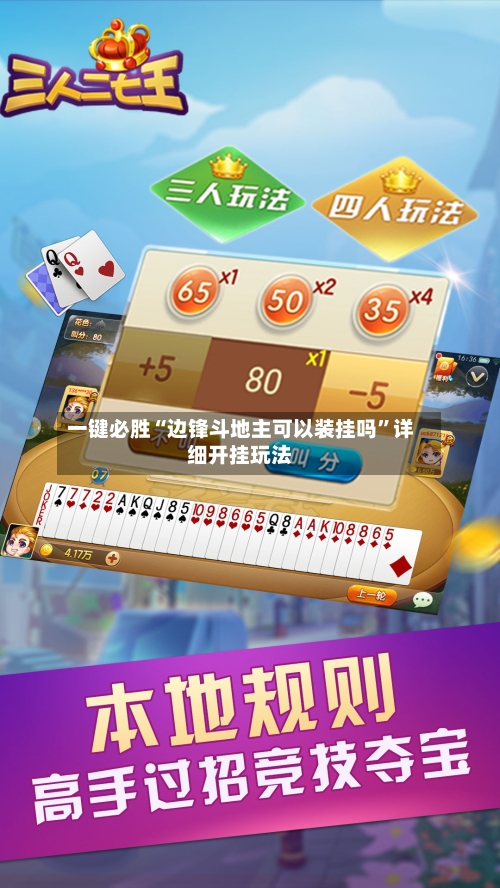 一键必胜“边锋斗地主可以装挂吗”详细开挂玩法-第3张图片