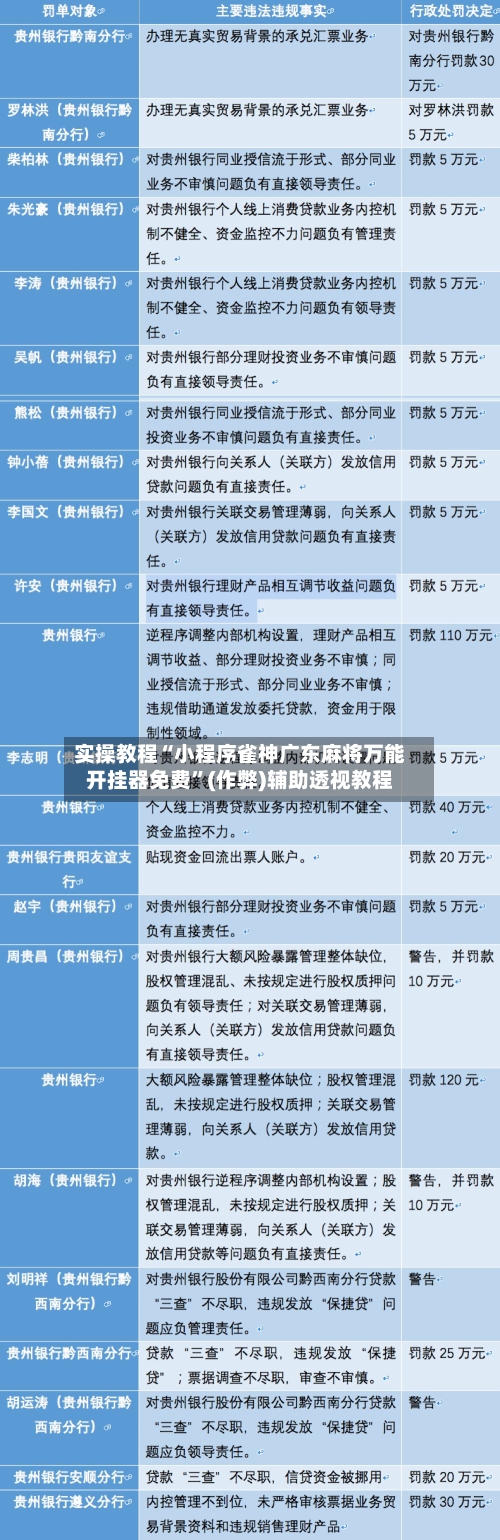 实操教程“小程序雀神广东麻将万能开挂器免费	”(作弊)辅助透视教程-第3张图片