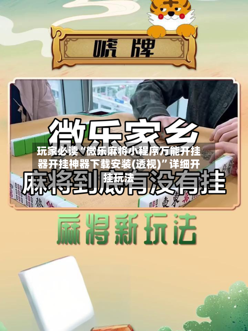 玩家必读“微乐麻将小程序万能开挂器开挂神器下载安装(透视)”详细开挂玩法-第2张图片