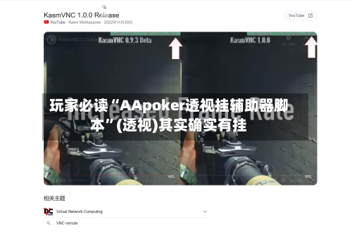 玩家必读“AApoker透视挂辅助器脚本	”(透视)其实确实有挂-第2张图片