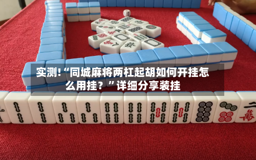 实测!“同城麻将两杠起胡如何开挂怎么用挂？	”详细分享装挂-第2张图片