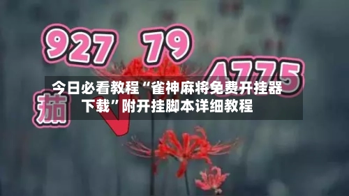 今日必看教程“雀神麻将免费开挂器下载”附开挂脚本详细教程-第2张图片