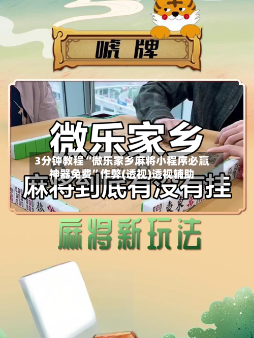 3分钟教程“微乐家乡麻将小程序必赢神器免费”作弊(透视)透视辅助-第3张图片