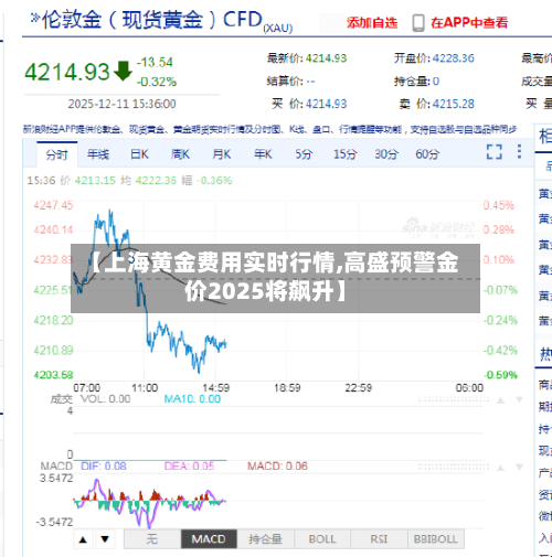 【上海黄金费用实时行情,高盛预警金价2025将飙升】-第2张图片