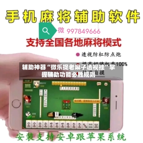 辅助神器“微乐捉老麻子透视挂”掌握辅助功能必胜规则-第3张图片