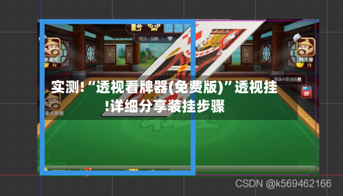 实测!“透视看牌器(免费版)”透视挂!详细分享装挂步骤-第2张图片