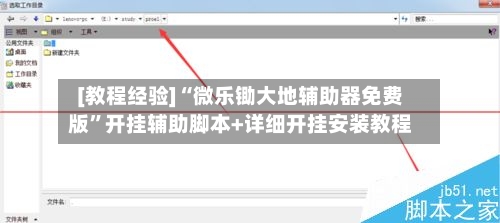 [教程经验]“微乐锄大地辅助器免费版”开挂辅助脚本+详细开挂安装教程-第2张图片