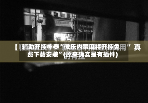 辅助开挂神器“微乐内蒙麻将开挂免费下载安装”(原来确实是有插件)