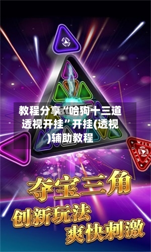 教程分享“哈狗十三道透视开挂”开挂(透视)辅助教程-第3张图片