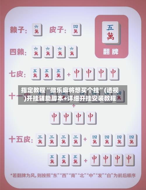 指定教程“微乐麻将想买个挂”(透视)开挂辅助脚本+详细开挂安装教程-第2张图片