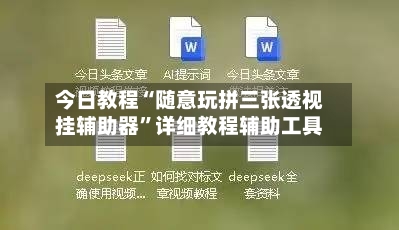 今日教程“随意玩拼三张透视挂辅助器”详细教程辅助工具-第2张图片