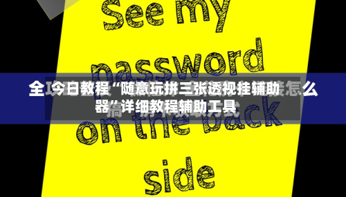 今日教程“随意玩拼三张透视挂辅助器”详细教程辅助工具-第3张图片