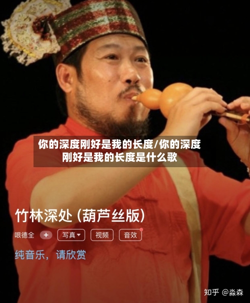 你的深度刚好是我的长度/你的深度刚好是我的长度是什么歌