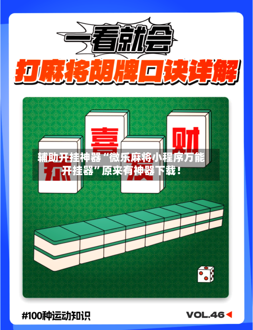 辅助开挂神器“微乐麻将小程序万能开挂器”原来有神器下载！-第3张图片
