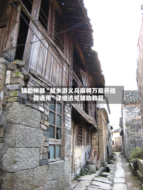辅助神器“越乡游义乌麻将万能开挂器通用”详细透视辅助教程-第3张图片