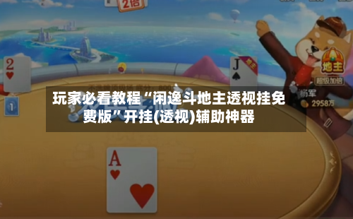 玩家必看教程“闲逸斗地主透视挂免费版”开挂(透视)辅助神器