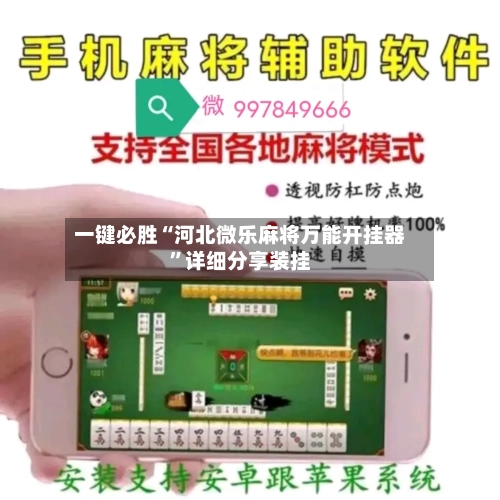一键必胜“河北微乐麻将万能开挂器	”详细分享装挂-第2张图片