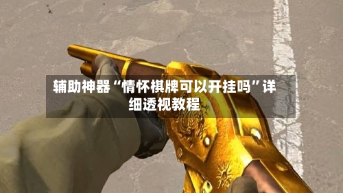 辅助神器“情怀棋牌可以开挂吗”详细透视教程-第3张图片