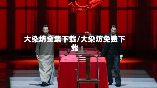 大染坊全集下载/大染坊免费下载
