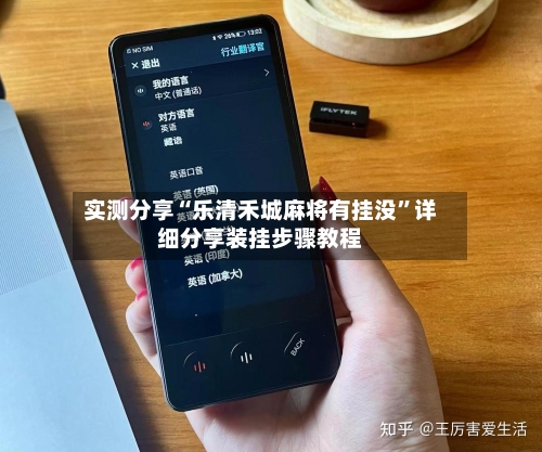 实测分享“乐清禾城麻将有挂没”详细分享装挂步骤教程-第2张图片