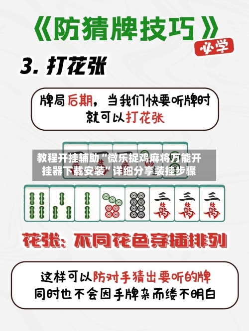 教程开挂辅助“微乐捉鸡麻将万能开挂器下载安装”详细分享装挂步骤-第3张图片