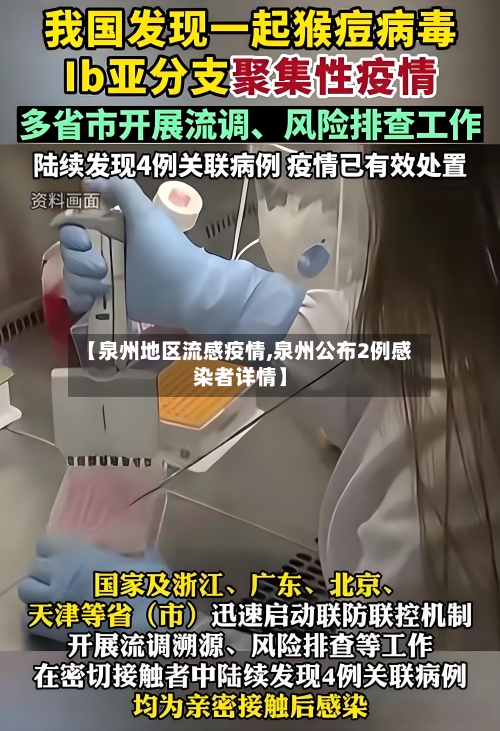 【泉州地区流感疫情,泉州公布2例感染者详情】