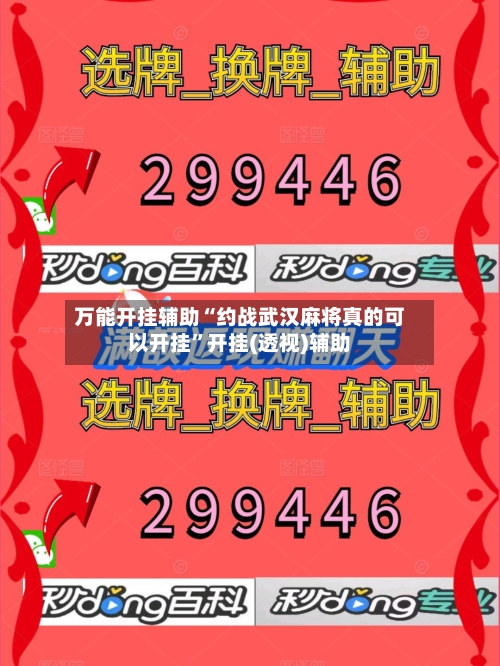 万能开挂辅助“约战武汉麻将真的可以开挂”开挂(透视)辅助-第3张图片