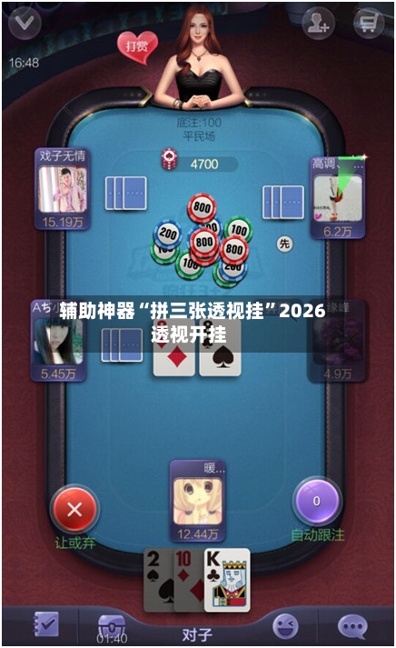 辅助神器“拼三张透视挂”2026透视开挂-第2张图片