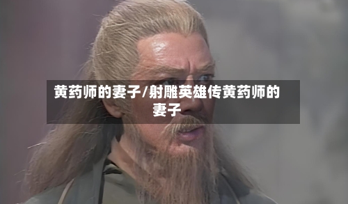 黄药师的妻子/射雕英雄传黄药师的妻子-第2张图片