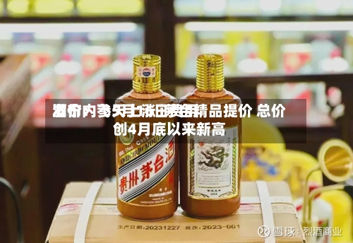 酒价内参5月16日费用
发布:飞天上涨 i茅台精品提价 总价创4月底以来新高-第3张图片